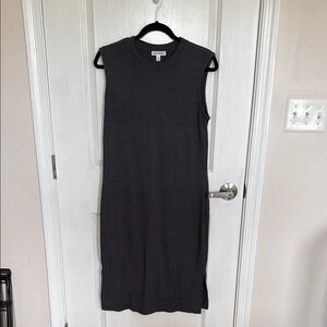 Sleeveless Gray Dress